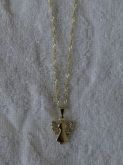 Gargantilha c/pingente de Anjo c/strass